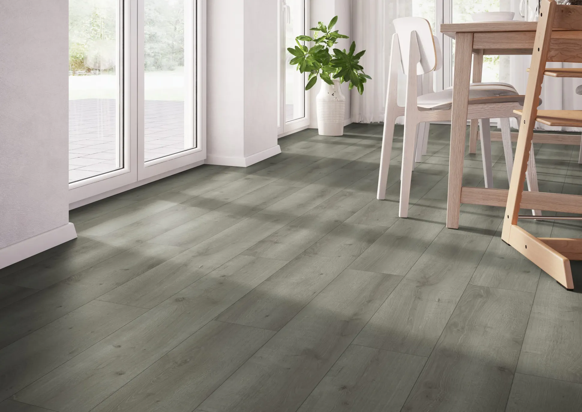 Classen Laminat Megaloc Aquaprotect Oak grey brown