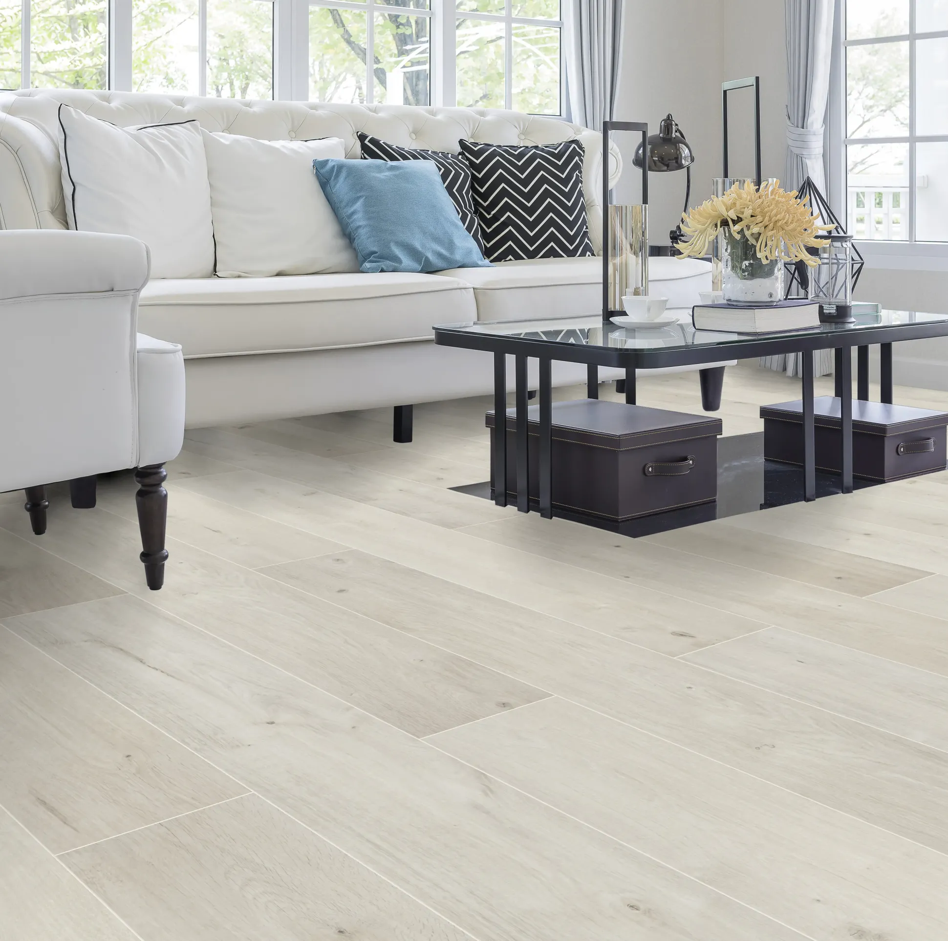 Classen Laminat Megaloc Aquaprotect Oak light grey mix