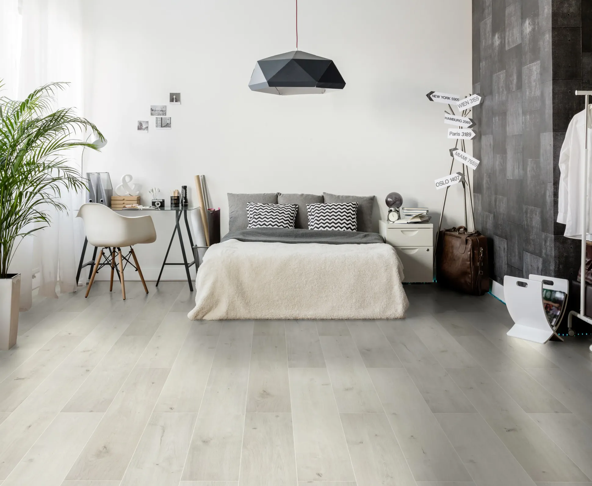 Classen Laminat Megaloc Aquaprotect Oak light grey mix