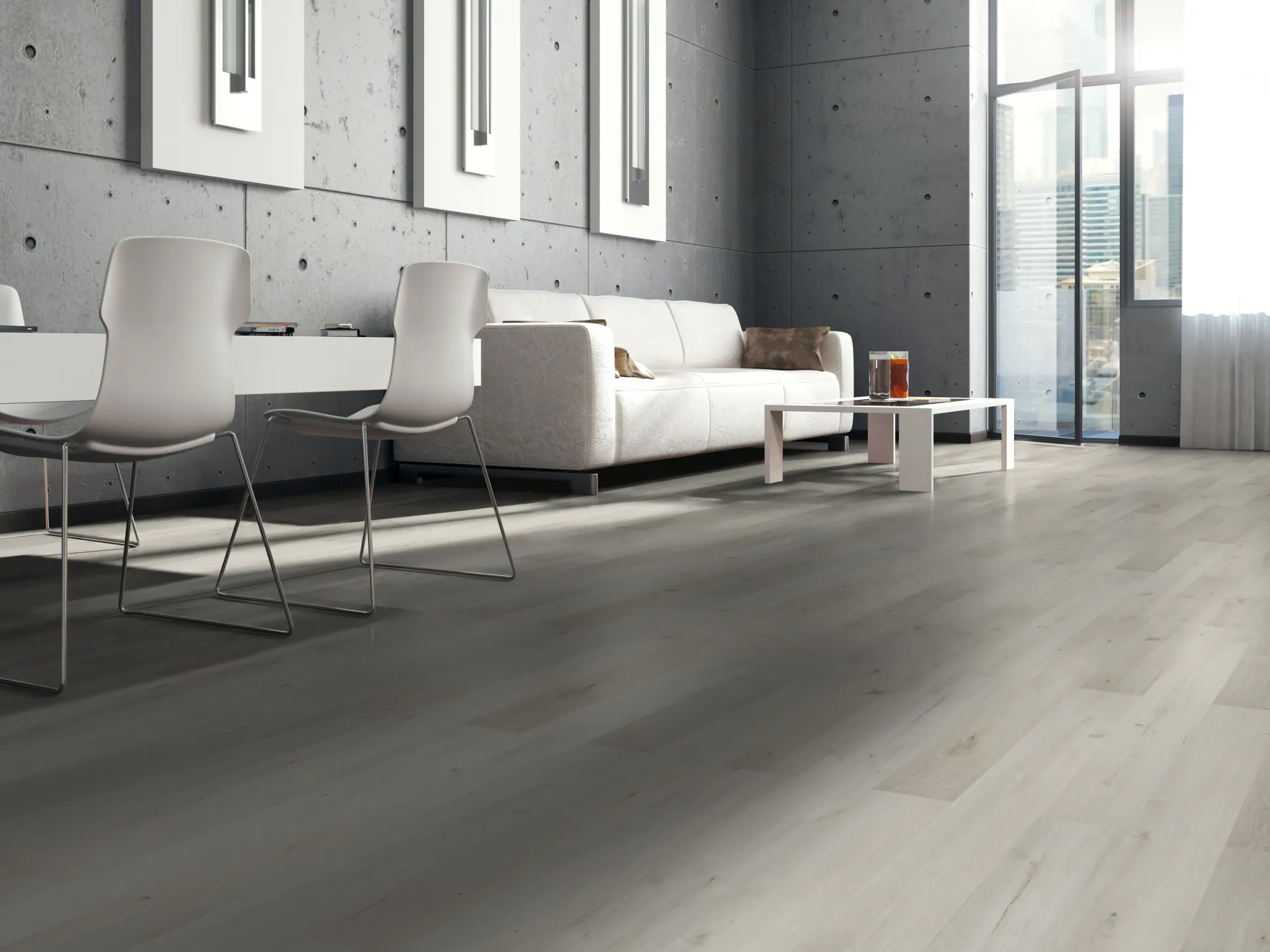 Classen Laminat Megaloc Aquaprotect Oak light grey mix