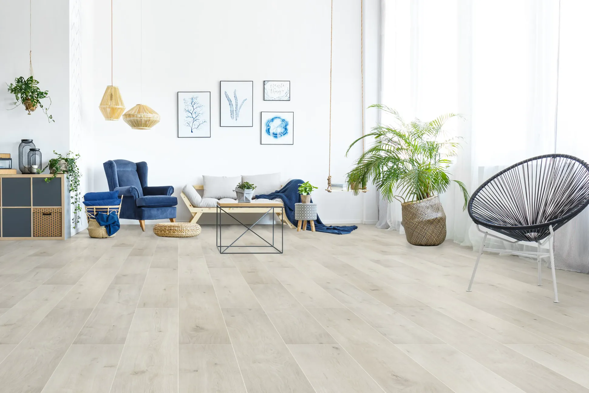 Classen Laminat Megaloc Aquaprotect Oak light grey mix