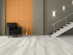 Classen Laminat Megaloc Aquaprotect 128,5 x 19,2 cm 8 mm Oak light grey