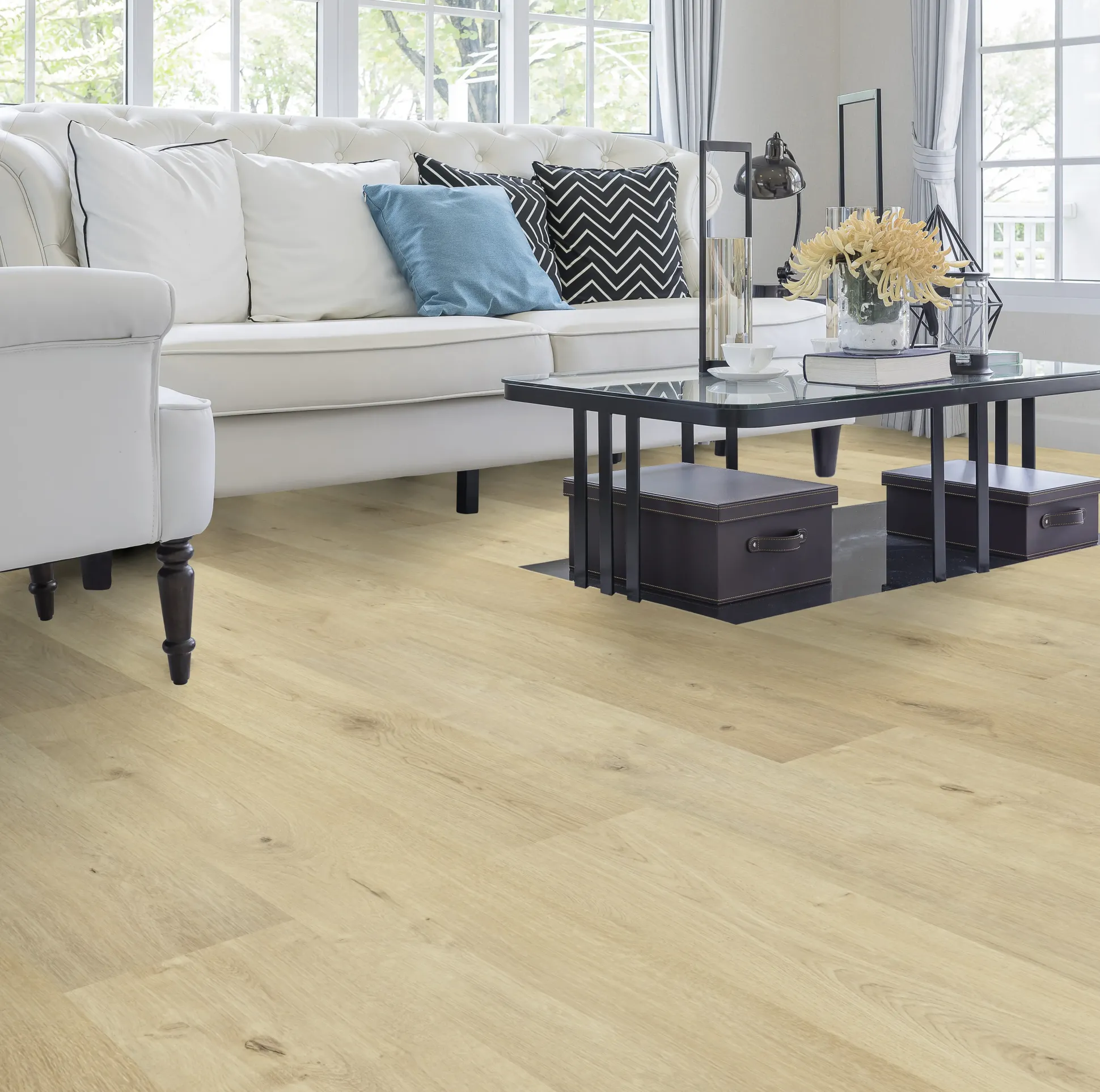 Classen Laminat Megaloc Aquaprotect 128,5 x 19,2 cm 8 mm Eiche Sombra