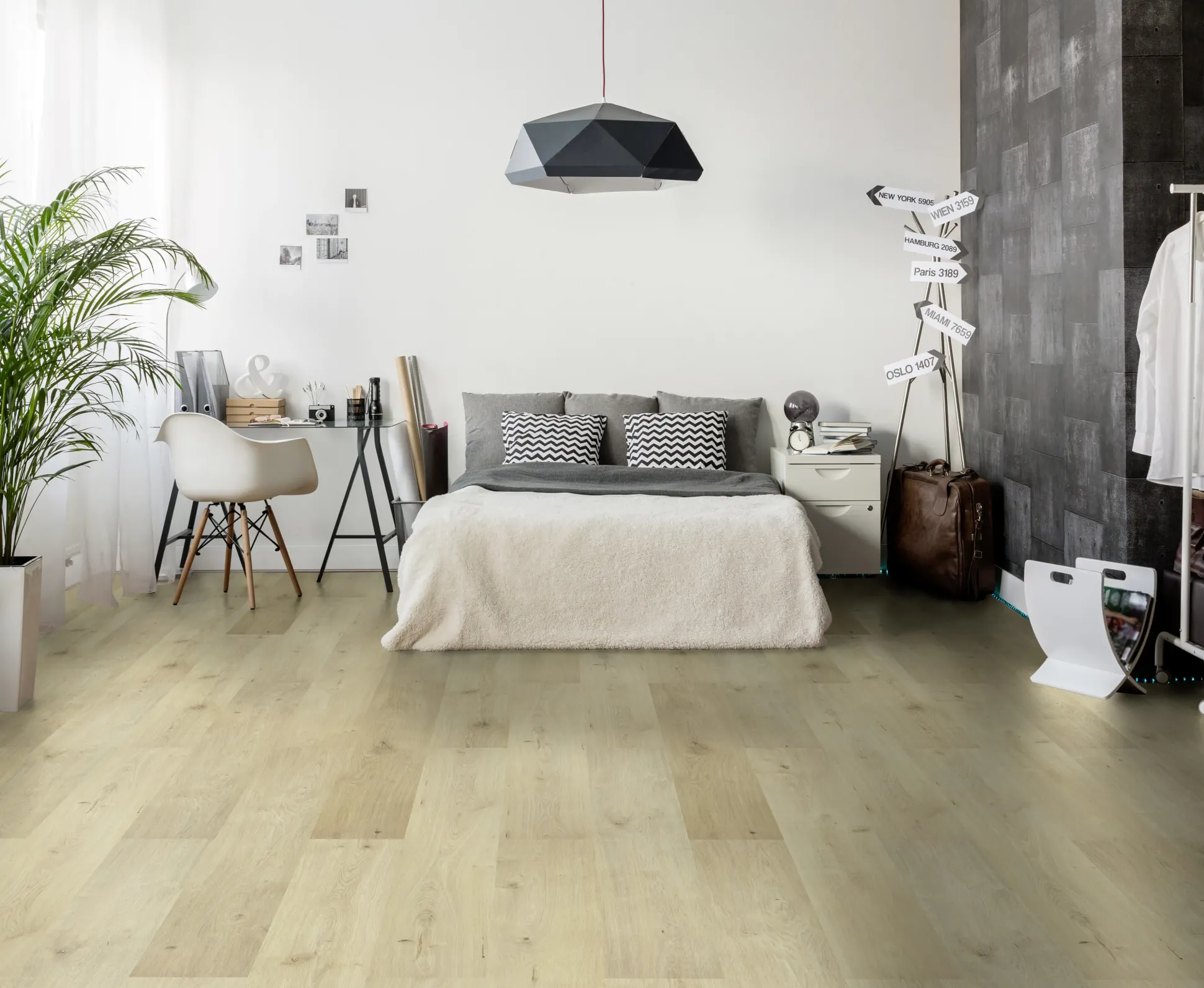 Classen Laminat Megaloc Aquaprotect 128,5 x 19,2 cm 8 mm Eiche Sombra
