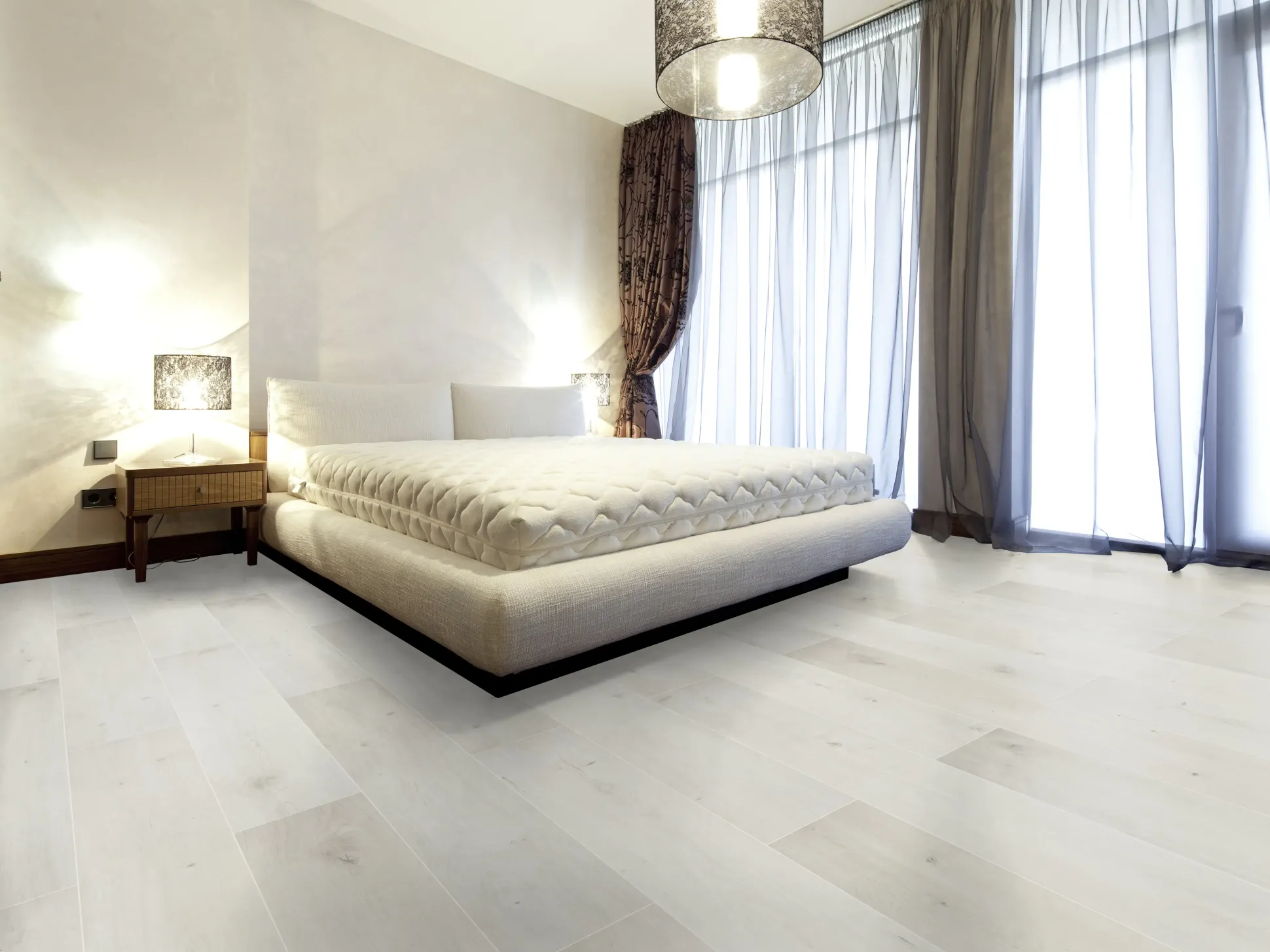 Classen Laminat Megaloc Aquaprotect 128,5 x 19,2 cm 8 mm Oak white mix