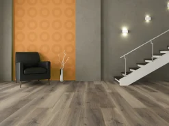 Classen Laminat Megaloc Aquaprotect 128,5 x 19,2 cm 8 mm Eiche braun mix