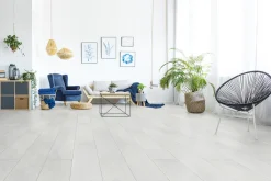 Classen Laminat Megaloc Aquaprotect 128,5 x 19,2 cm 8 mm Oak white creme