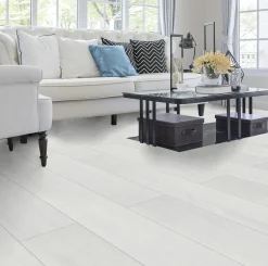 Classen Laminat Megaloc Aquaprotect 128,5 x 19,2 cm 8 mm Oak white creme