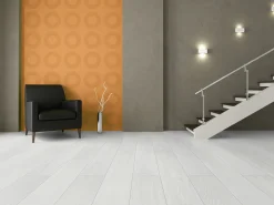 Classen Laminat Megaloc Aquaprotect 128,5 x 19,2 cm 8 mm Oak white creme