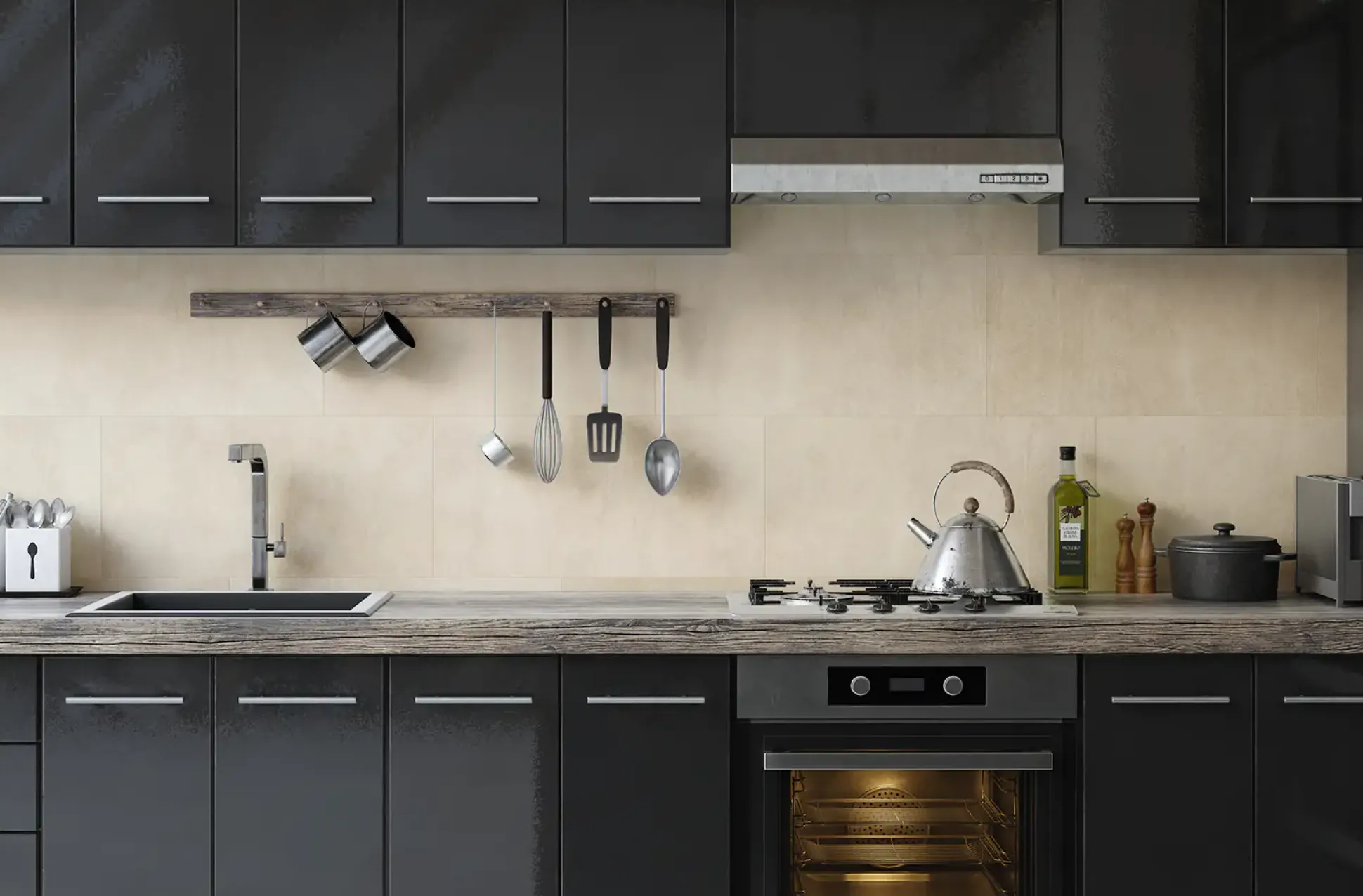 Classen Neo Vario Beton 118 x 39,2 cm grau