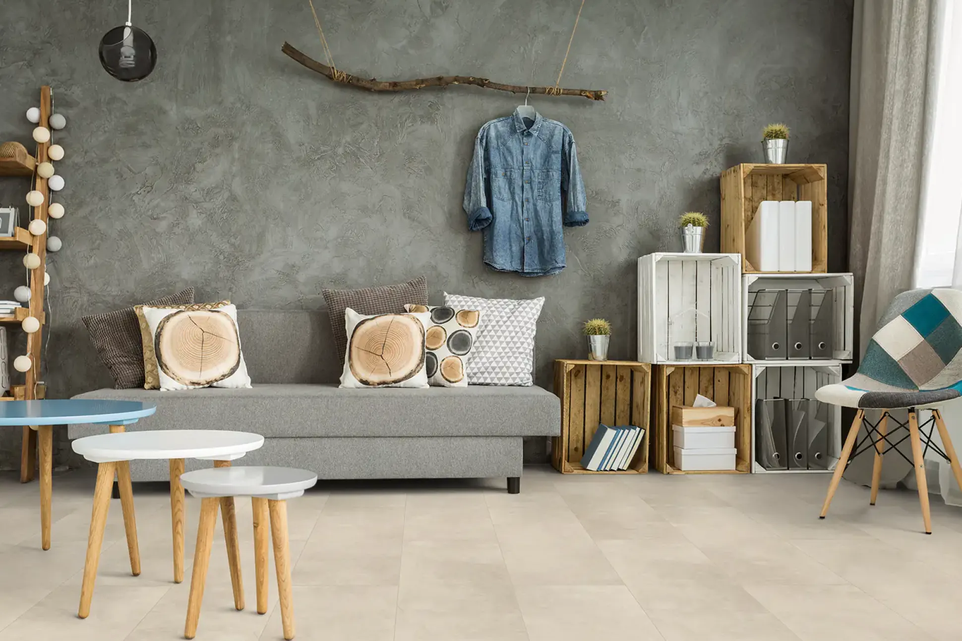 Classen Neo Vario Beton 118 x 39,2 cm grau