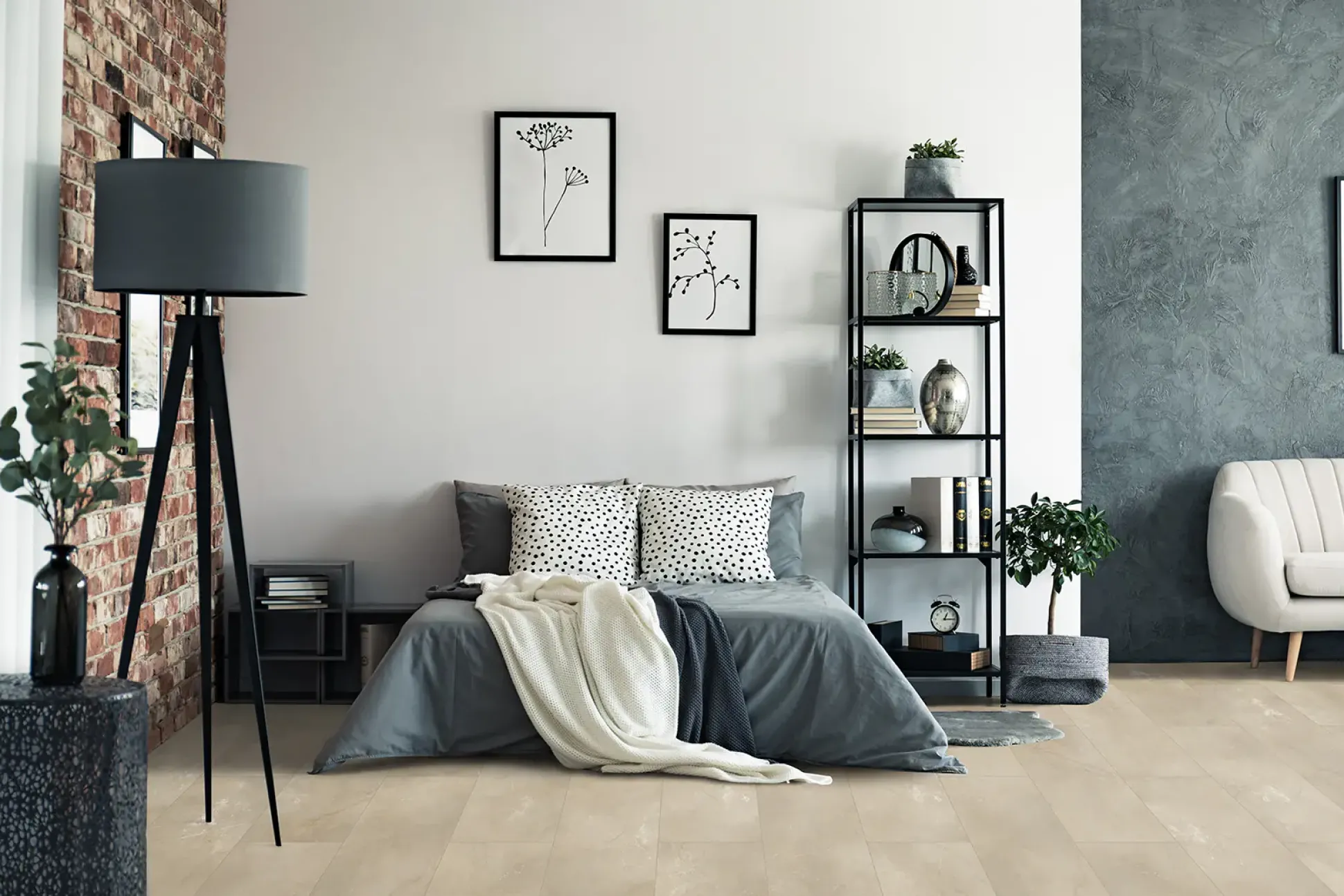 Classen Vinyl Designboden Ceramin Floors Tera marble Pollino