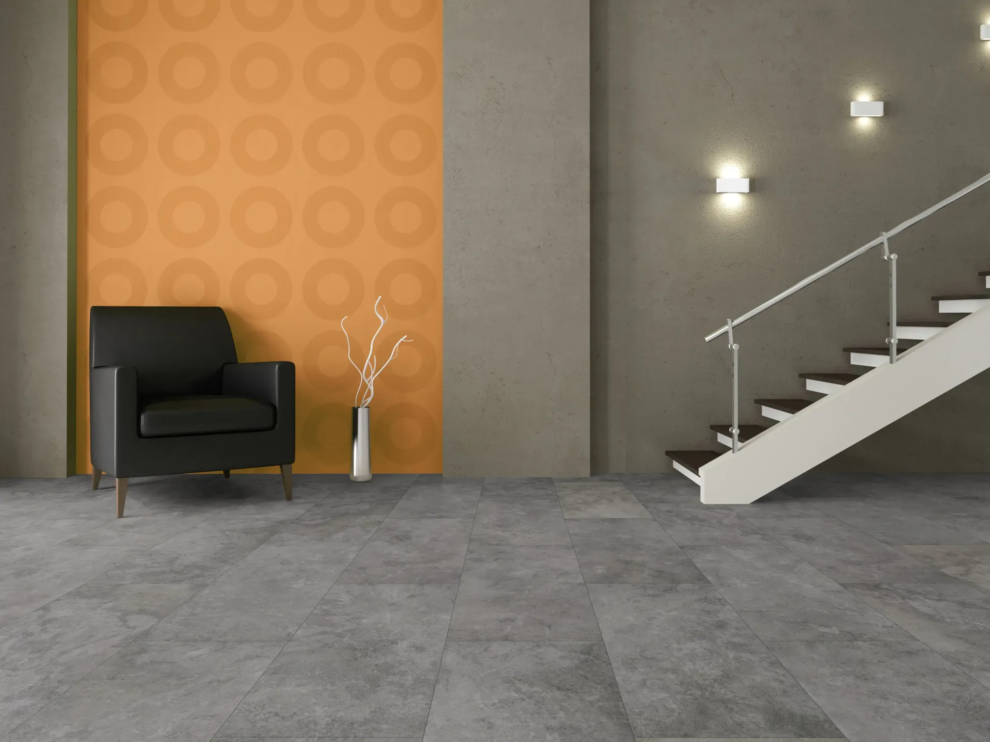 Classen Vinylboden Fliese Nimbus Dark 63,8 x 31 cm