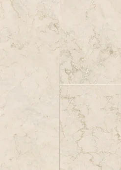 Classen Vinylboden Fliese Ceramin Floors Tera Marmor weiß