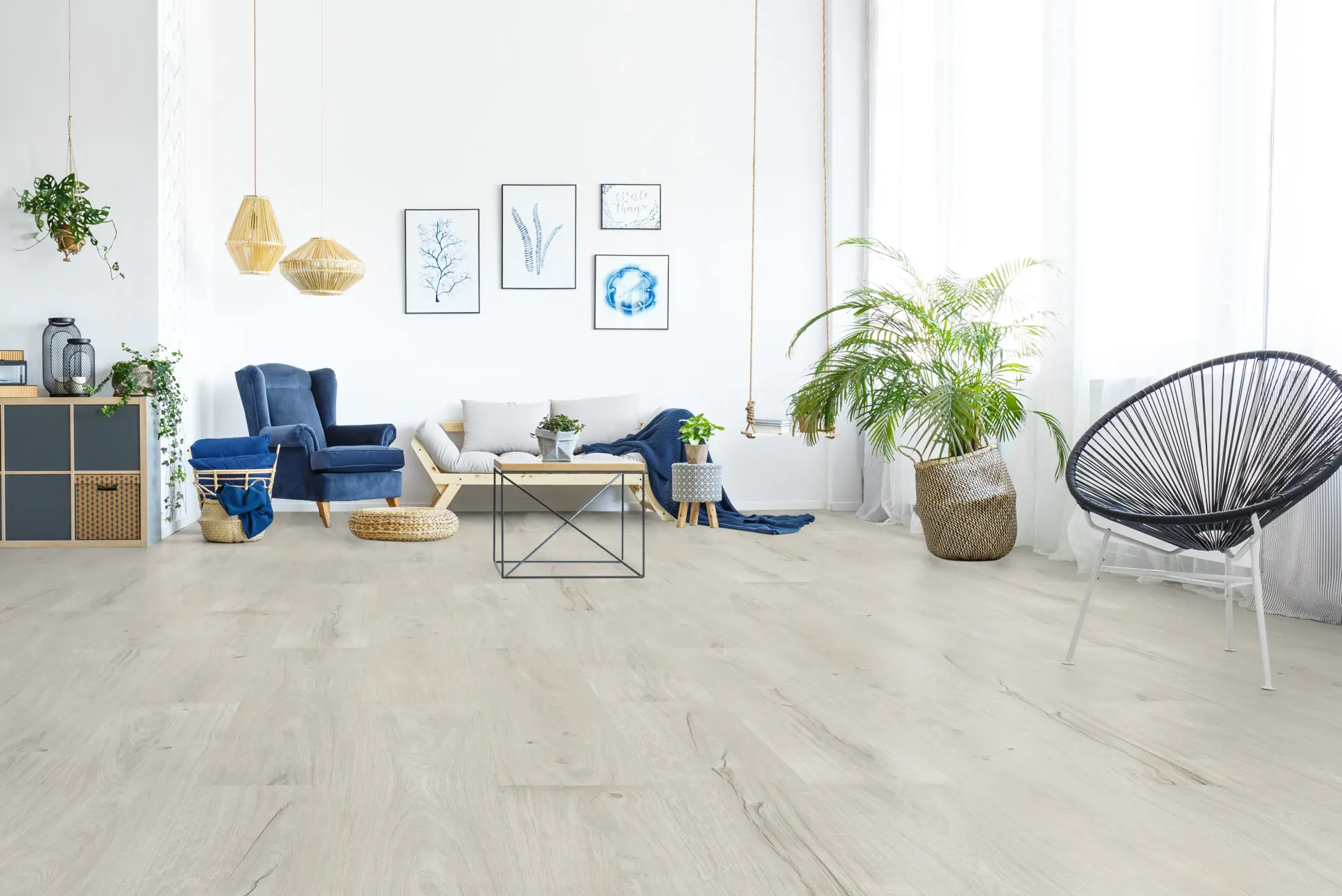 Classen Vinylboden Windeck Eiche hell Landhausdiele