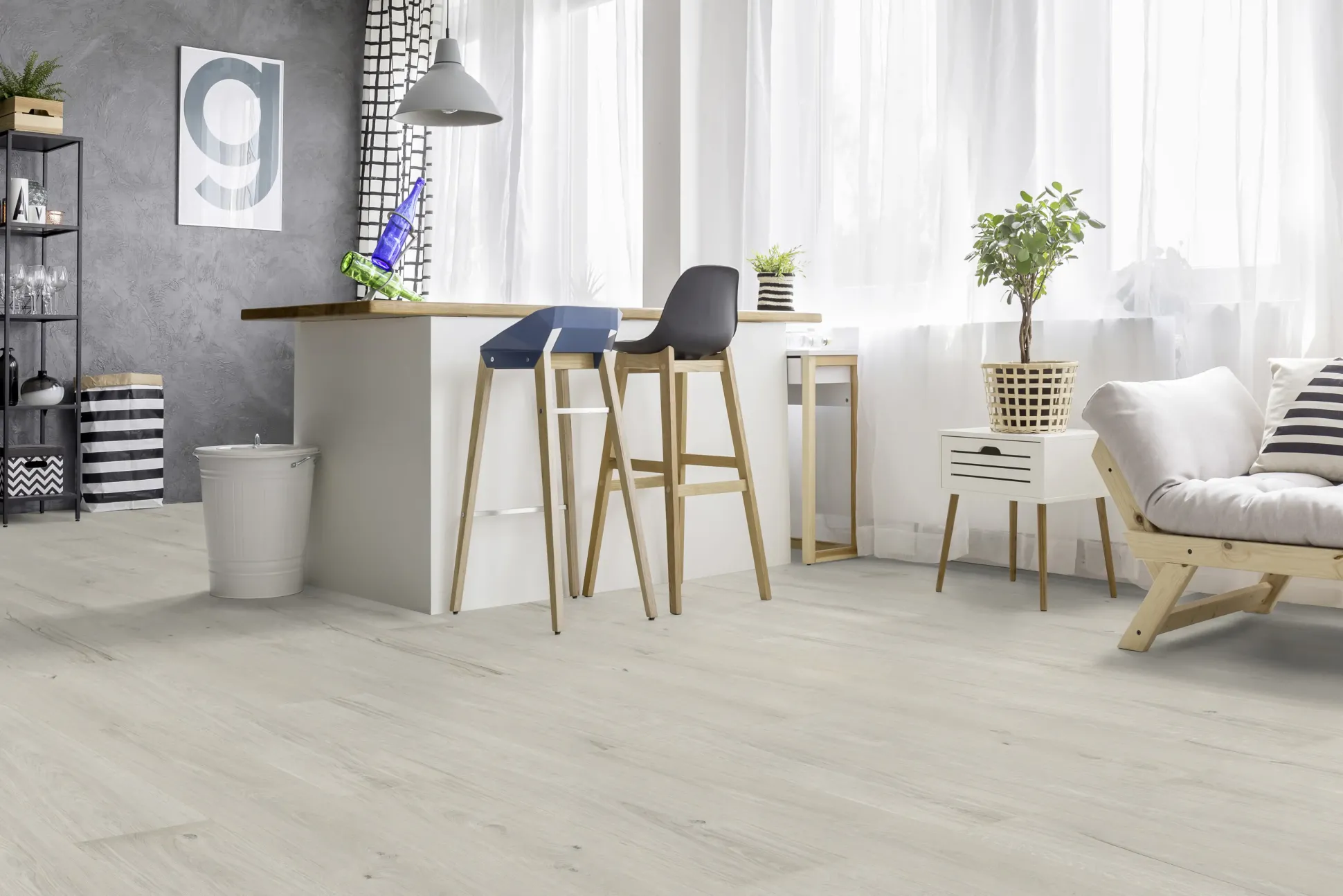 Classen Vinylboden Windeck Eiche hell Landhausdiele