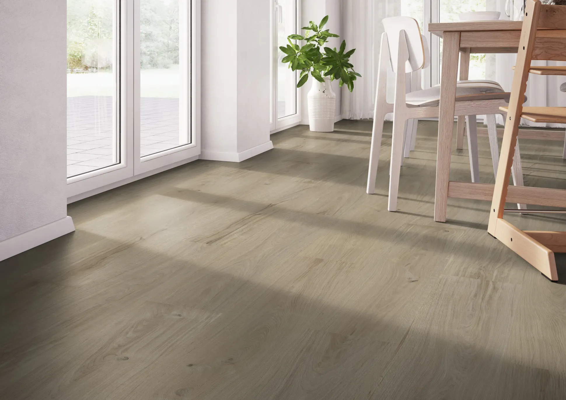 Classen Vinylboden Windeck Eiche dunkel Landhausdiele