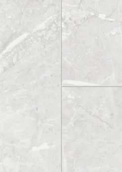 Classen Visiogrande Laminat Fliese Megaloc Aquaprotect 60,4 x 28 cm Granit weiß