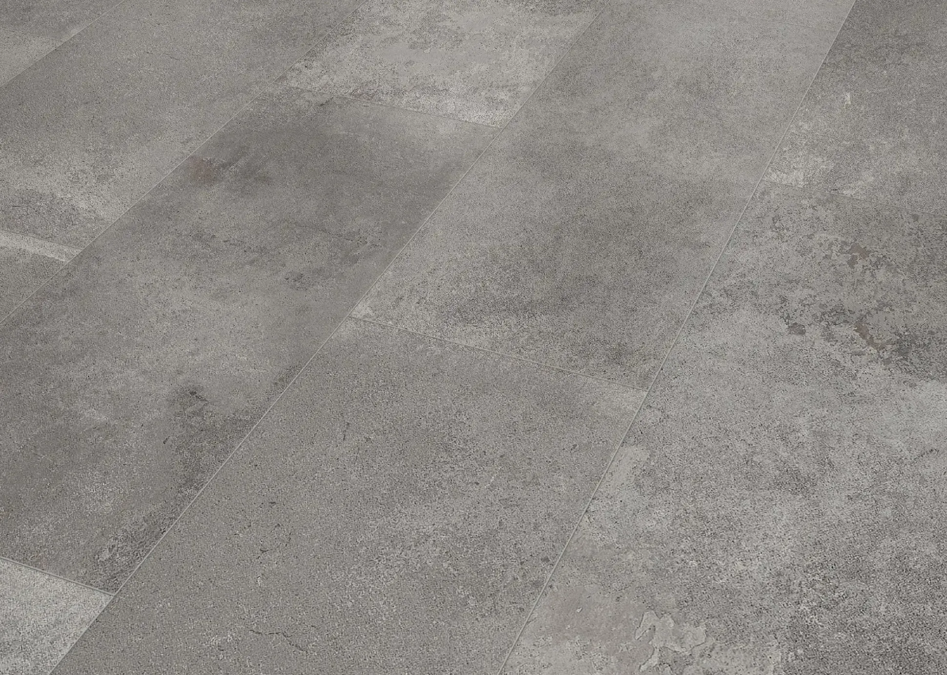 Classen Visiogrande Laminat Fliese Megaloc Aquaprotect 60,4 x 28 cm Zementestrich grau