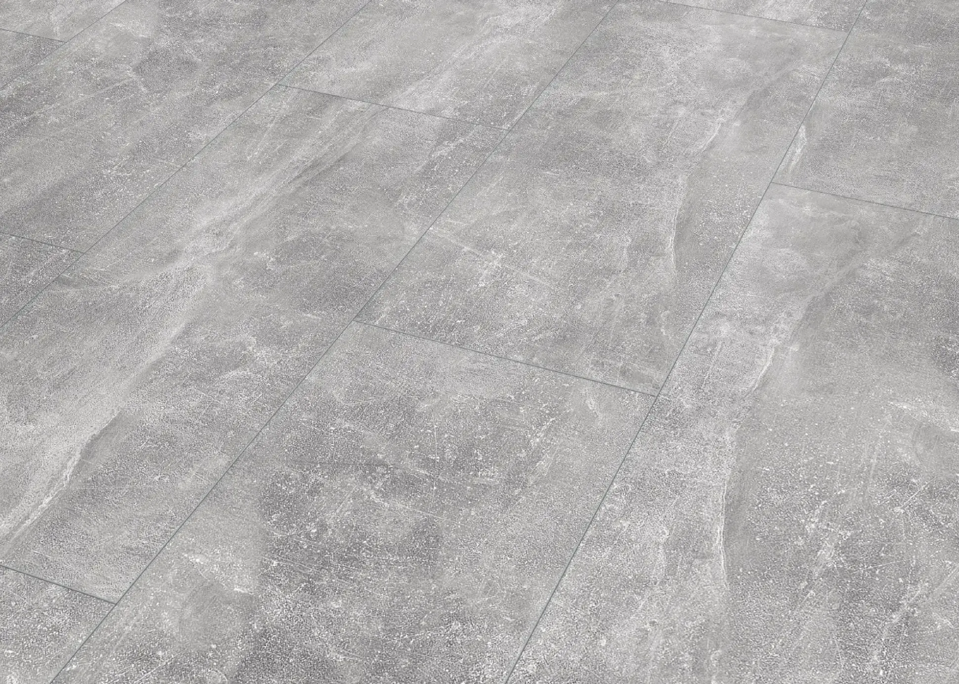 Classen Visiogrande Laminat Fliese Megaloc Aquaprotect 60,4 x 28 cm Sichtestrich hell