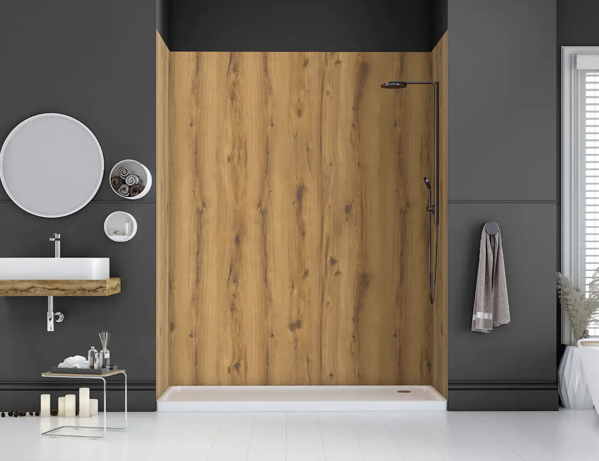 Classen Wandverkleidung Vario Rustic Oak 255 x 120 cm 3 mm