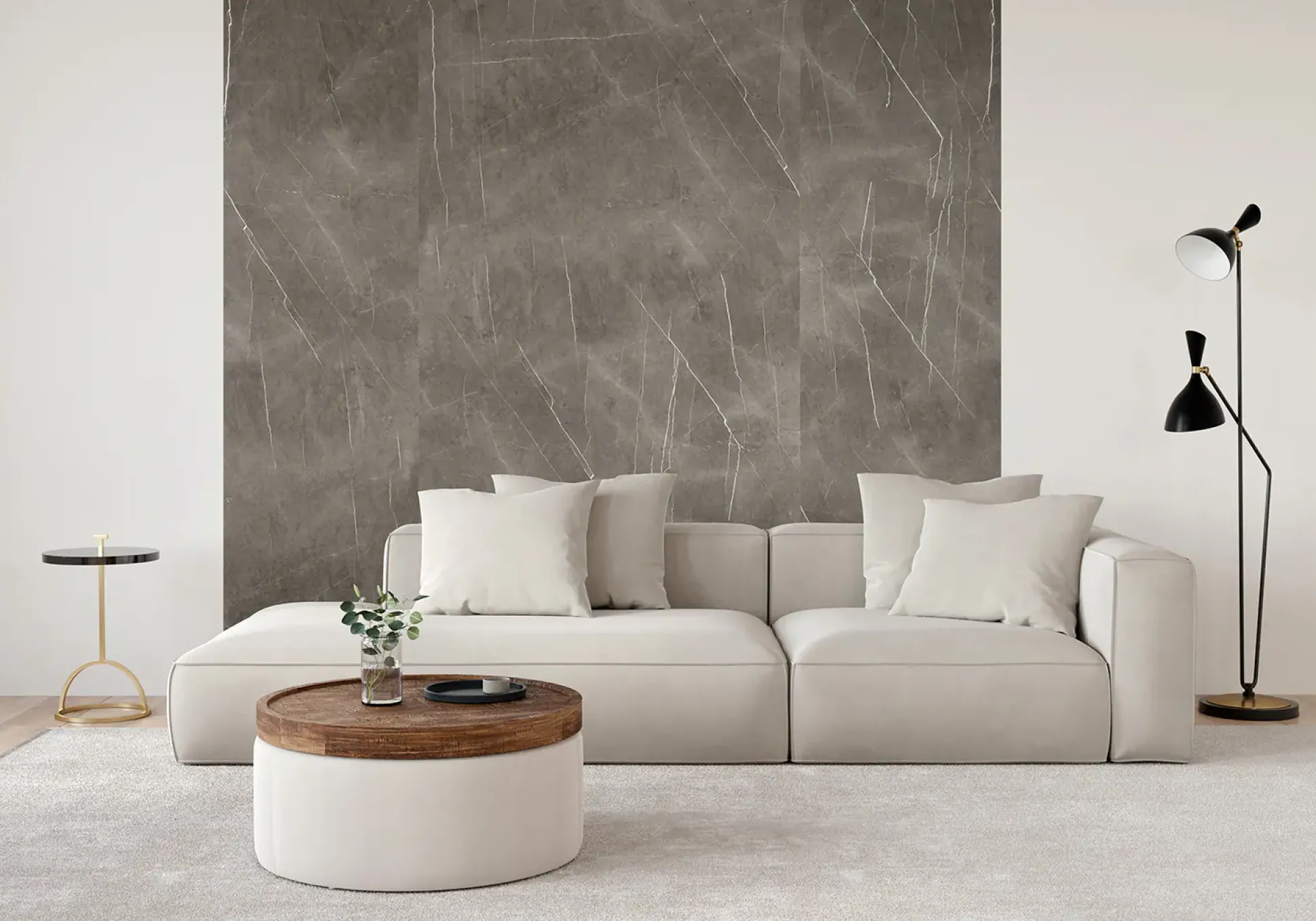 Classen Wandverkleidung Vario Marble Grey 255 x 120 cm x 3 mm