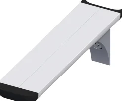 coaxis®-Regalträger 150 mm 150 x 51 mm Aluminium eloxiert silber