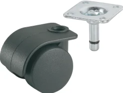 Containerrolle Ø 35 mm für normale Böden Tragkr. 70 kg