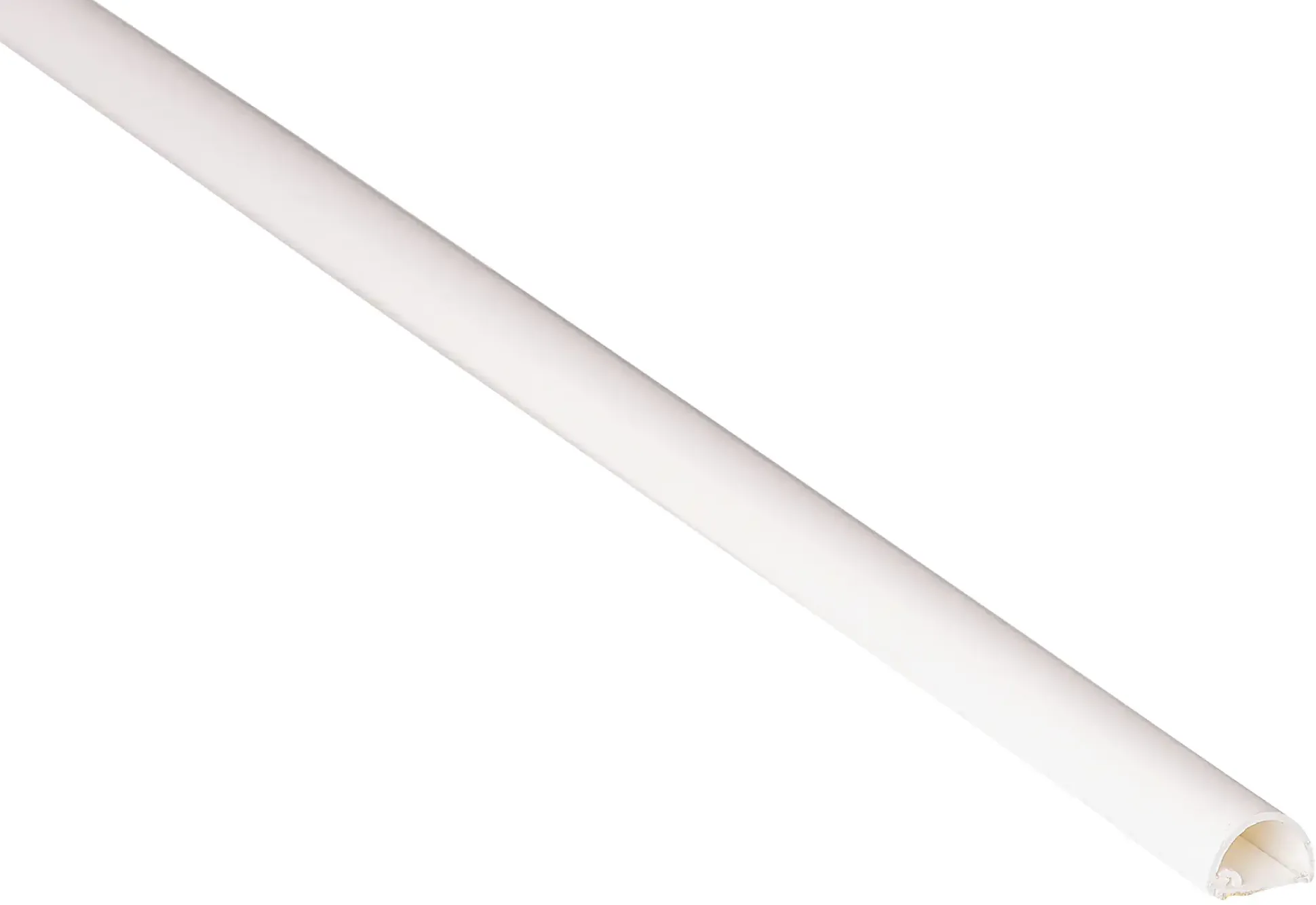 Coverit Wandleiste, selbstklebend 250 x 1,4 x 1 cm, weiß