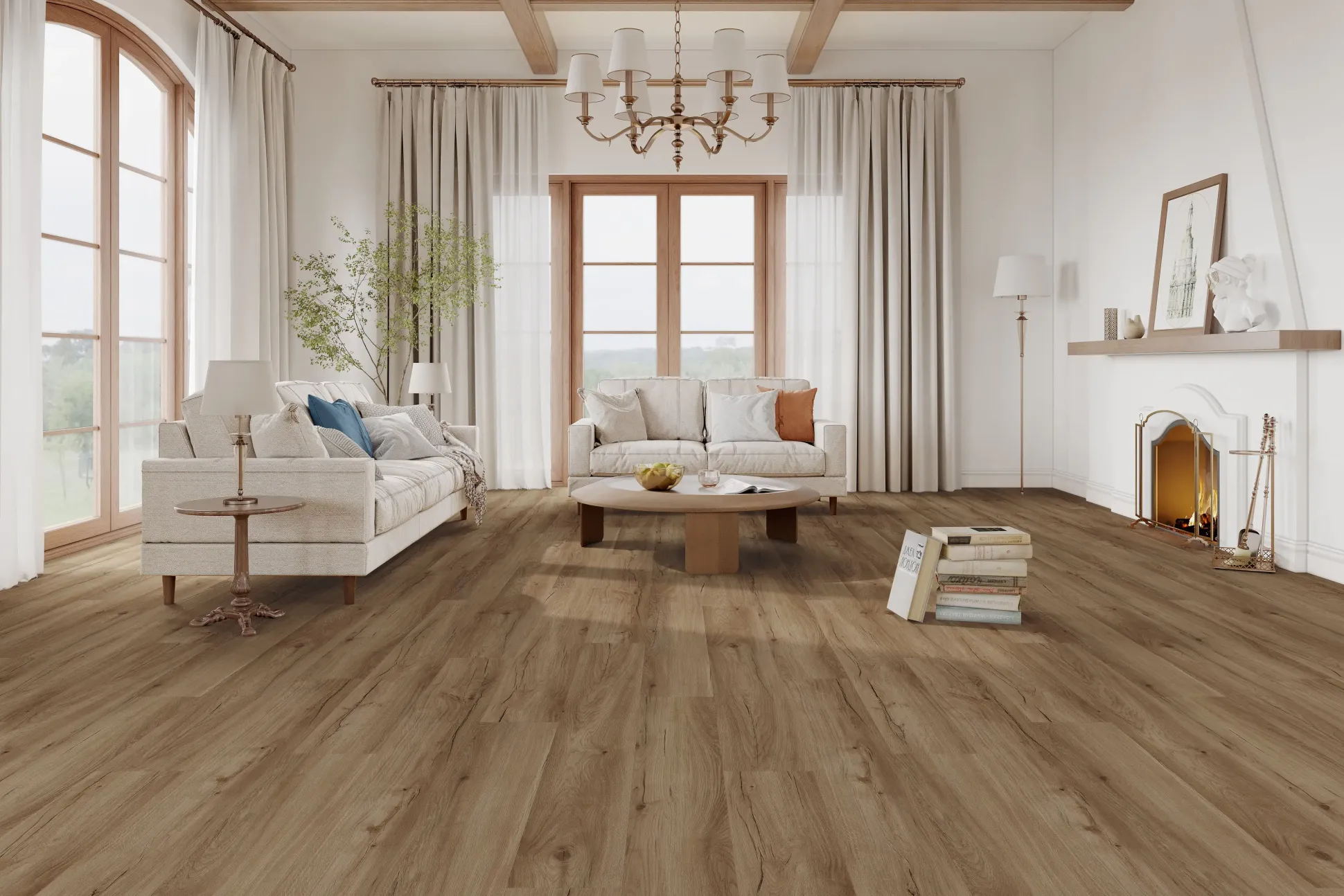 Decoflooring Vinylboden Eiche Marseille