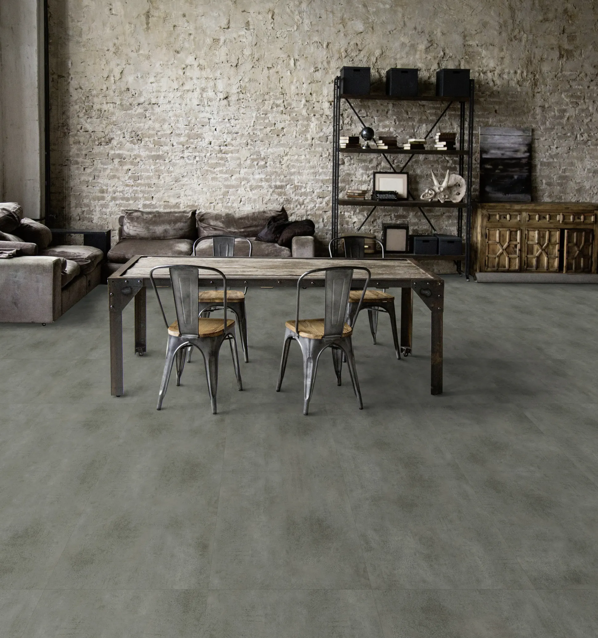 Decoflooring Vinylboden Fliese Milano 61 x 61 cm 4 mm