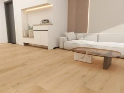Decoflooring Vinylboden mit Trittschalldämmung Eiche Nova Scandic