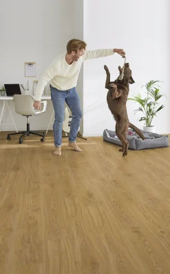Decolife Vinylboden mit Trittschalldämmung Freestyle Acces Oak Nature