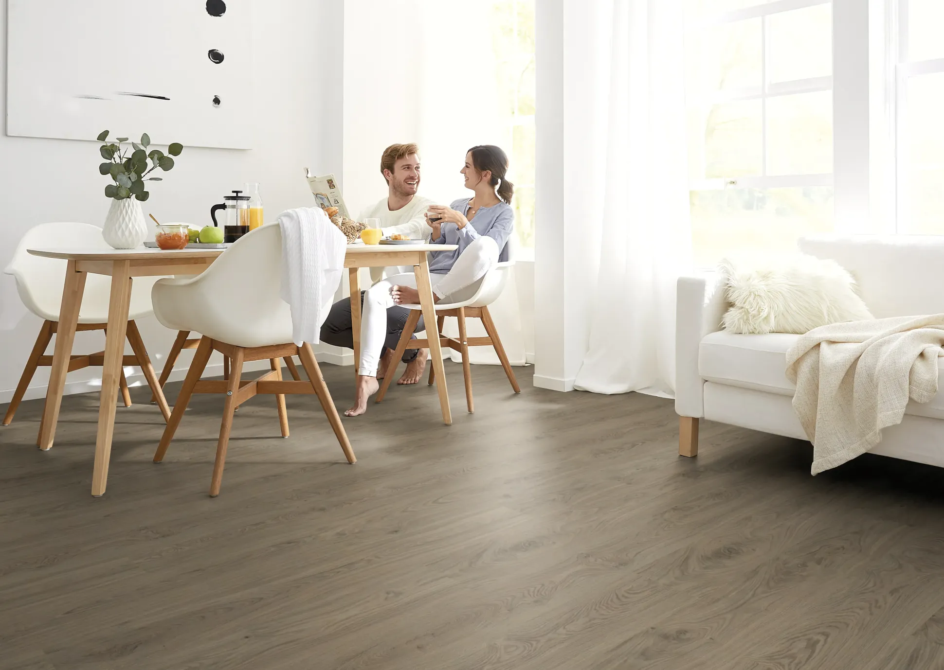 Decolife Vinylboden mit Trittschalldämmung Freestyle Acces Oak Copper