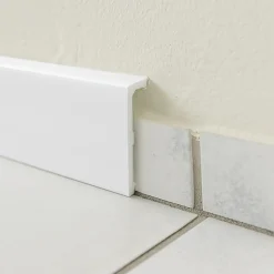 Decosa Zierprofil Sinja 200 x 9,5 cm weiß