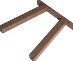 Dieda Bankgestell A-Form rostoptik Maße (L x B x H): 420 x 400 x 70 mm