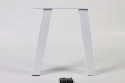 Dieda Bankgestell A-Form weiß Maße (L x B x H): 420 x 400 x 70 mm