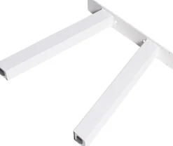 Dieda Bankgestell A-Form weiß Maße (L x B x H): 420 x 400 x 70 mm