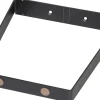 Dieda Bankgestell V-Form schwarz Maße (L x B x H): 420 x 400 x 70 mm