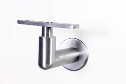 Dieda Handlaufkonsolen moderne L-Form Messing matt Chrom