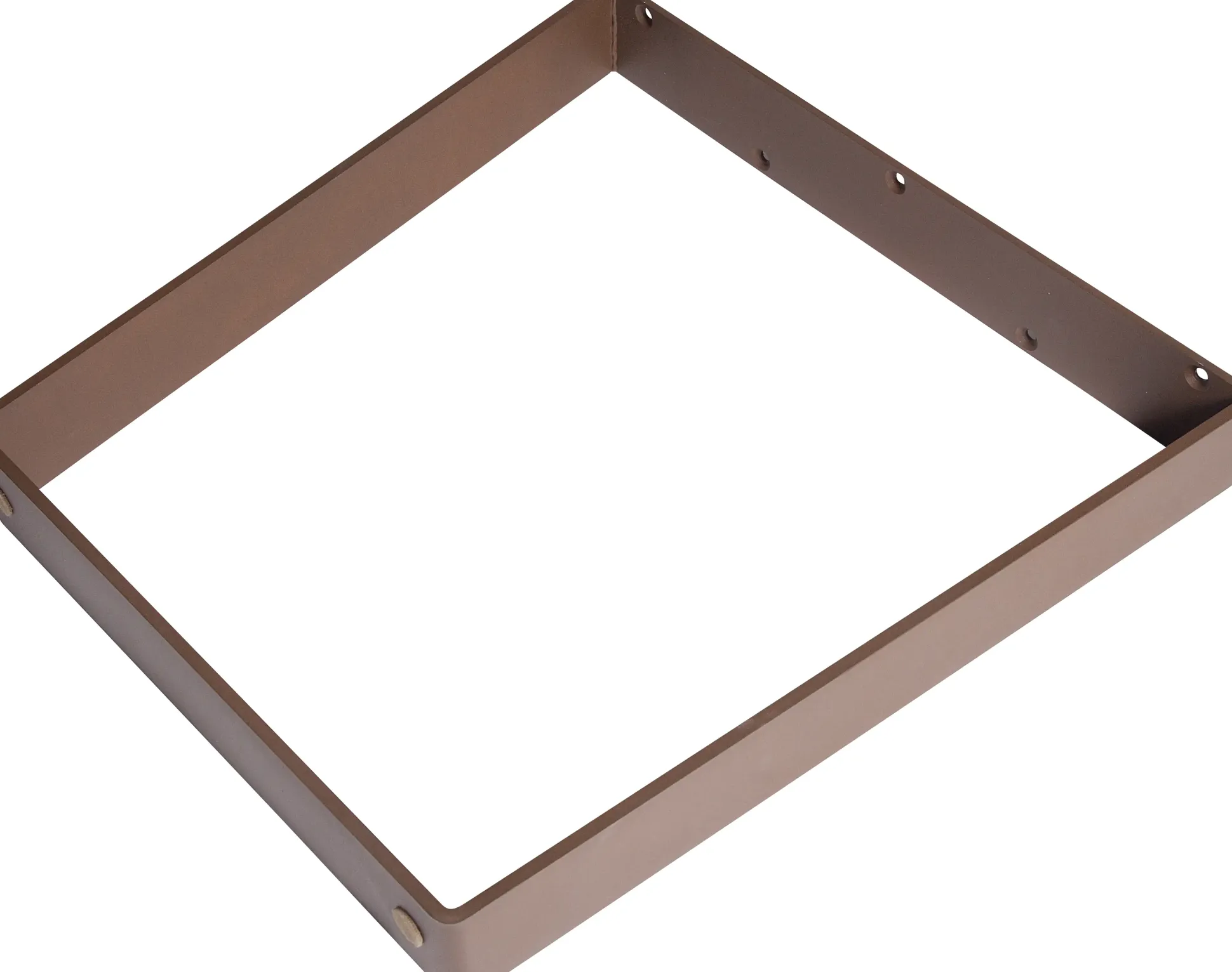 Dieda Tischbein V-Form rostoptik Maße: 71,0 x 70,0 x 10,0 cm
