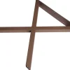 Dieda Tischbein X-Form rostoptik Maße: 71,0 x 70,0 x 10,0 cm