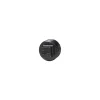 Dolle Abdeckstopfen für Pipe-Regalsystem 20 mm (3/4") schwarz matt 2 Stück