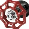 Dolle Absperrventil für Pipe-Regalsystem 20 mm (3/4") rot/schwarz