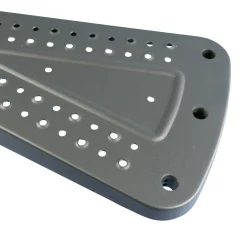 Dolle Außenspindeltreppe Gardenspin komplett 11 Stufen Ø 125 cm mit Metallstufen anthrazit