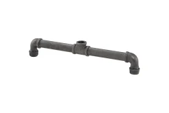 Dolle Dolle Rohrsystem für Regalbau Base 41 x 7,5 cm schwarz eisen