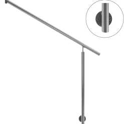 DOLLE Eingangsgeländer PS 511 Edelstahl 150 cm 1 Pfosten