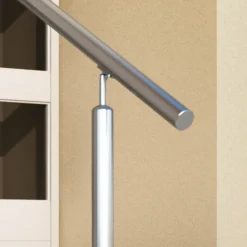 DOLLE Eingangsgeländer PS 513 Edelstahl 150 cm 2 Pfosten