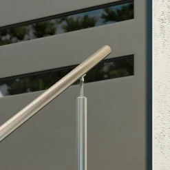 DOLLE Eingangsgeländer PS 512 Edelstahl 150 cm 2 Pfosten