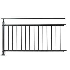 DOLLE Geländerset Acadia 150 cm schwarz